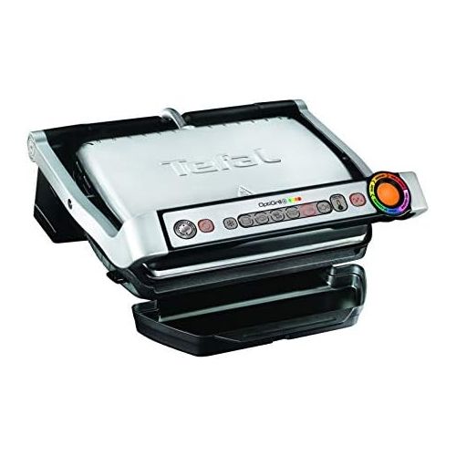 테팔 Tefal GC716D Kontaktgrill, Kunststoff, Schwarz, Metallisch