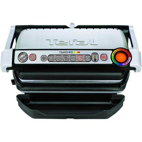 테팔 Tefal GC716D Kontaktgrill, Kunststoff, Schwarz, Metallisch