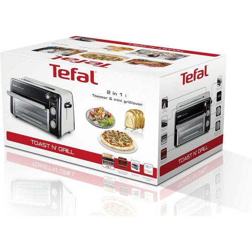 테팔 Tefal Toast n’ Grill TL6008 2in1 Toaster und Mini-Ofen (1300 Watt)