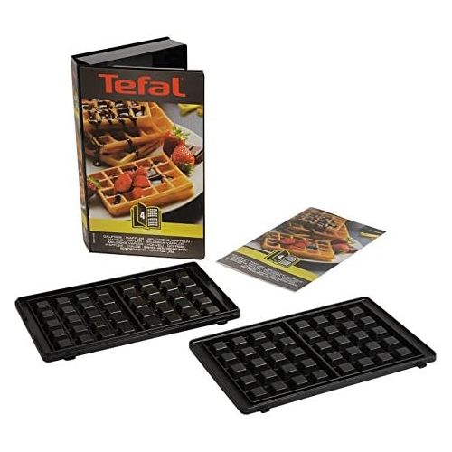 테팔 Tefal XA800412 Collection Snack-Set fuer Waffel Rezeptbuch mit 4,4 x 15,5 x 24,2 cm