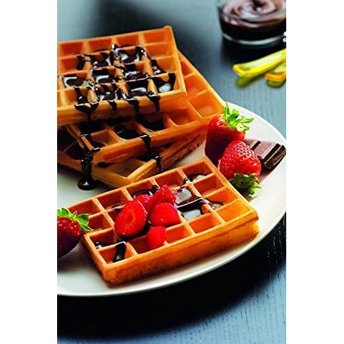 테팔 Tefal XA800412 Collection Snack-Set fuer Waffel Rezeptbuch mit 4,4 x 15,5 x 24,2 cm