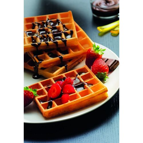 테팔 Tefal XA800412 Collection Snack-Set fuer Waffel Rezeptbuch mit 4,4 x 15,5 x 24,2 cm