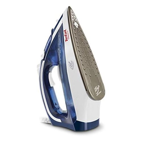 테팔 Tefal FV1845 Maestro Dampfbuegeleisen (2300 Watt, 270 ml Wassertank) blau/weiss