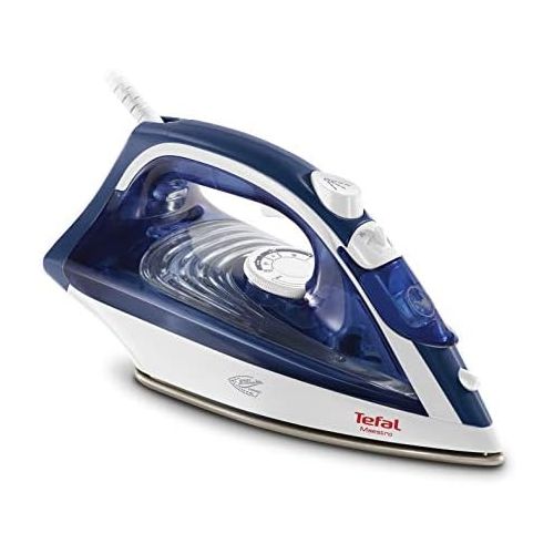 테팔 Tefal FV1845 Maestro Dampfbuegeleisen (2300 Watt, 270 ml Wassertank) blau/weiss