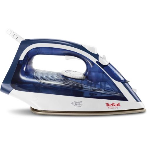 테팔 Tefal FV1845 Maestro Dampfbuegeleisen (2300 Watt, 270 ml Wassertank) blau/weiss