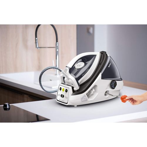 테팔 Tefal GV8711 Pro Express Dampfbuegelstation (6 Bar, 120 g/Min. kontinuierlicher Dampf, 300 g/Min. Extra-Dampfstoss) grau/weiss