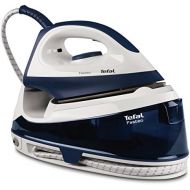 Tefal SV6035 Dampfbuegelstation mit Pumpendruck Fasteo, konstante Dampfmenge 100 g/min, Dampfstoss 200 g/min, schnellaufheizend, 5.2 Bar, weiss/dunkelblau