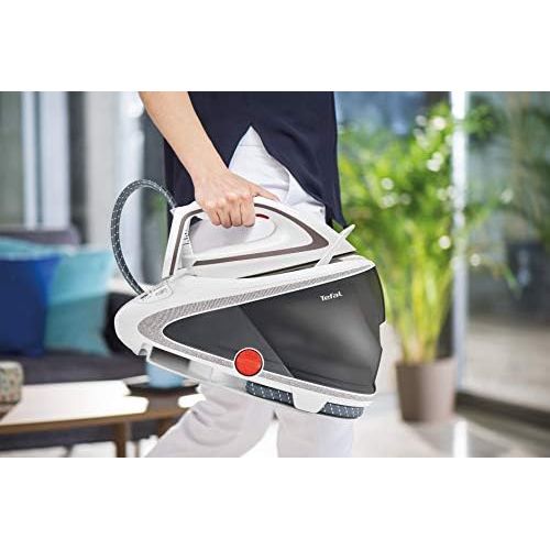 테팔 Tefal GV9567 Pro Express Ultimate Dampfbuegelstation (7,7 Bar, 155 g/Min. kontinuierlicher Dampf, 500 g/Min. Extra-Dampfstoss) weiss