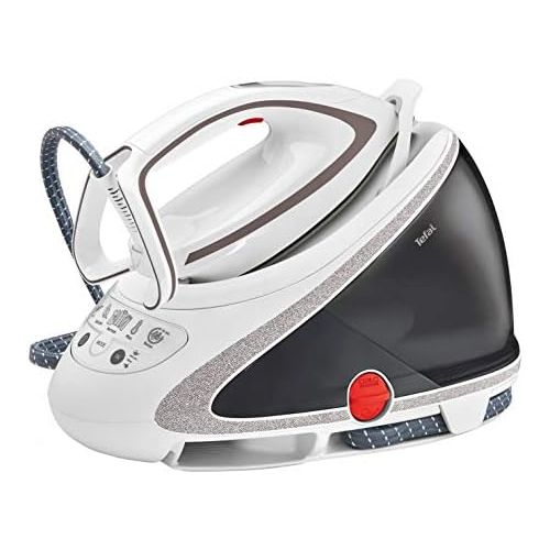 테팔 Tefal GV9567 Pro Express Ultimate Dampfbuegelstation (7,7 Bar, 155 g/Min. kontinuierlicher Dampf, 500 g/Min. Extra-Dampfstoss) weiss