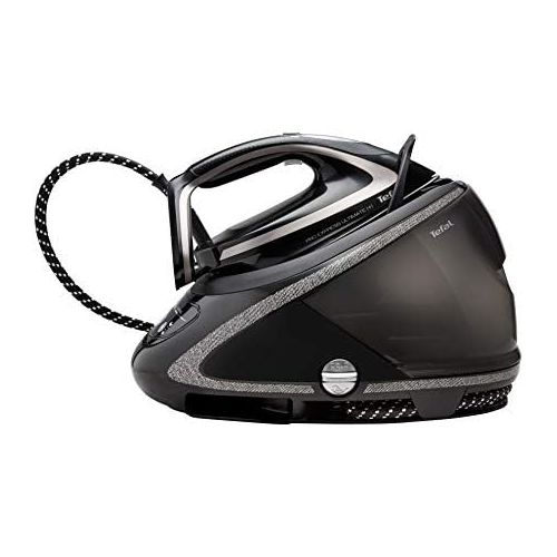 테팔 Tefal GV9610 Pro Express Ultimate Plus Dampfbuegelstation (8 Bar, 180 g/Min. kontinuierlicher Dampf, 650 g/Min. Extra-Dampfstoss) schwarz