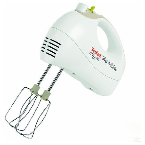 테팔 Tefal HT4101 Handmixer 450 Watt weiss / grau