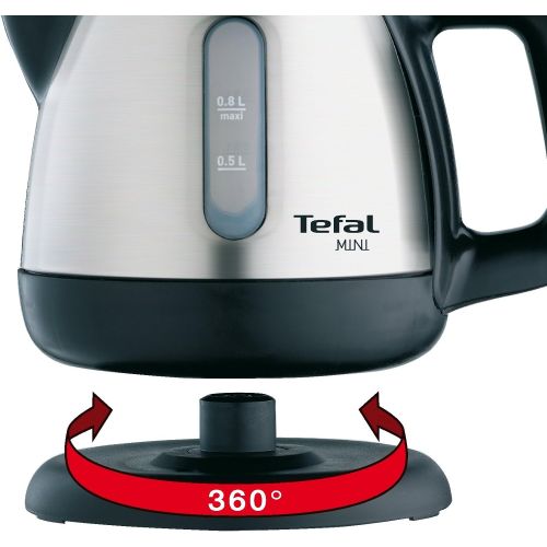 테팔 Tefal BI 8125 Wasserkocher Mini 0,8L, 2200 W, Edelstahl