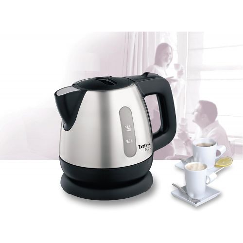 테팔 Tefal BI 8125 Wasserkocher Mini 0,8L, 2200 W, Edelstahl