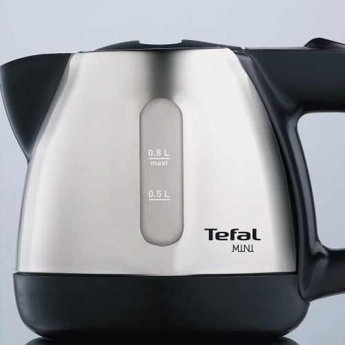 테팔 Tefal BI 8125 Wasserkocher Mini 0,8L, 2200 W, Edelstahl