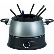 Tefal EF 3000.10 Fondue (1,200 Watt, mit sechs Gabeln) silber