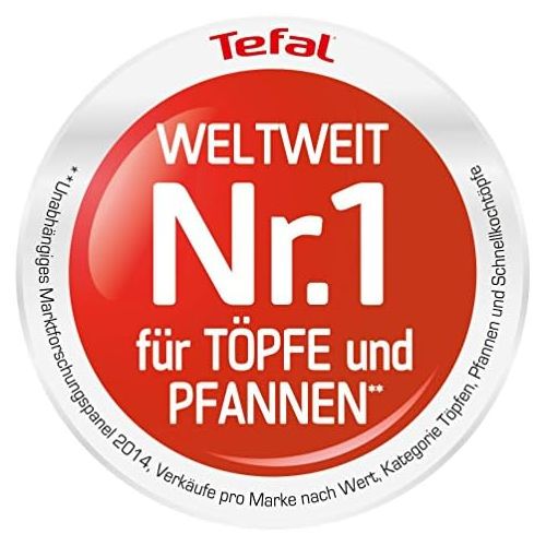 테팔 Tefal Talent Pro E44002 Pfanne Induktionsgeeignet, schwarz, 20 cm