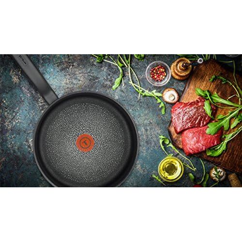 테팔 Tefal C69502 Hard Titanium Plus Pfanne (20 cm) schwarz