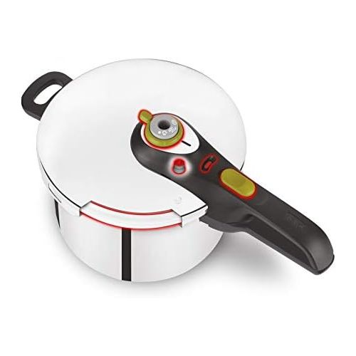 테팔 Tefal P2530738 Secure 5 Neo Schnellkochtopf 22 cm, 6 L, inklusive Korbeinsatz