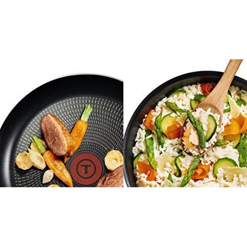 테팔 Tefal Elegance C36702 Bratpfanne 20 cm, Aluminium, schwarz