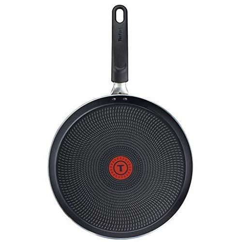 테팔 Tefal Crepepfanne, Kunststoff, Schwarz, 25 cm