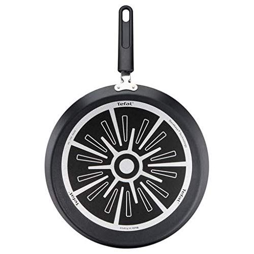 테팔 Tefal Crepepfanne, Kunststoff, Schwarz, 25 cm