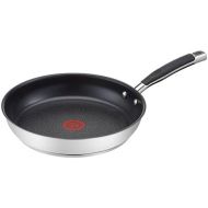 [아마존베스트]Tefal Gourmet Series H82004 Bratpfanne 24 cm Edelstahl, schwarz/silber