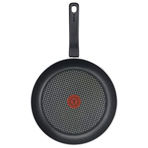 테팔 Tefal D51602 Resist Bratpfanne 20 cm (Antihaft-Beschichtung, Thermo-Spot, Aluminium) schwarz