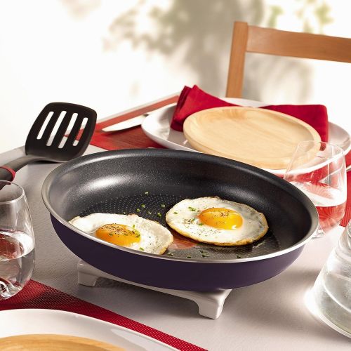 테팔 Tefal Ingenio Set, Aluminium, cassis, 10 pieces (Nicht fuer Induktion geeignet)