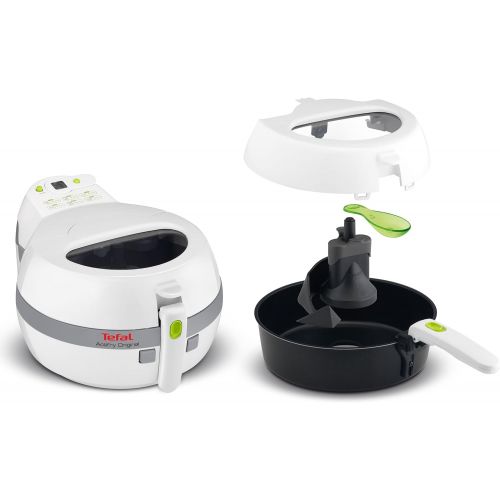 테팔 Tefal FZ7110 ActiFry Heissluft-Fritteuse, 1400 W, 1 Kg, weiss/grau