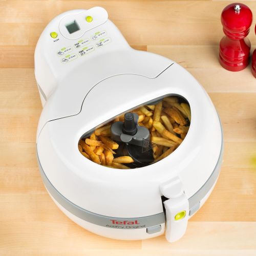 테팔 Tefal FZ7110 ActiFry Heissluft-Fritteuse, 1400 W, 1 Kg, weiss/grau