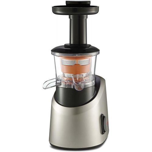 테팔 Tefal ZC255B38 Infiny Juice ZC255B Zitruspresse, Edelstahl, Grau, Silber