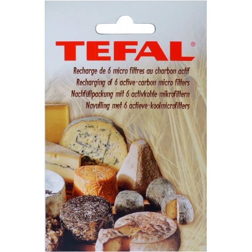 테팔 Tefal 6-X Filters for Cheese Preserver - White by Tefal