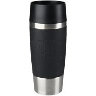 Tefal Travel Mug, Stainless Steel, Black, 0.36 L