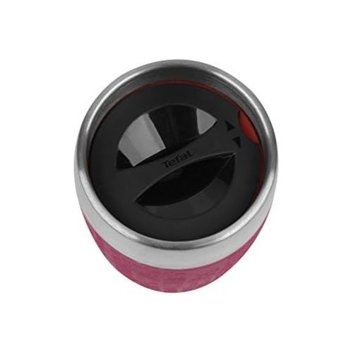 테팔 Tefal Travel Cup, Stainless Steel, Pink, 200 ml