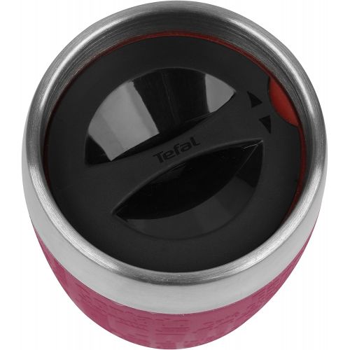 테팔 Tefal Travel Cup, Stainless Steel, Pink, 200 ml