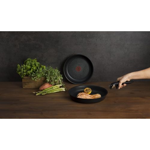 테팔 Tefal Ingenio Expertise L6509503Set of 3Saucepans + 1Handle Black 16/18/20cm