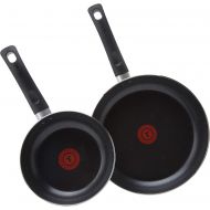 Tefal A157B245 Taste Twin Pack Frying Pans, 20cm and 28cm Black