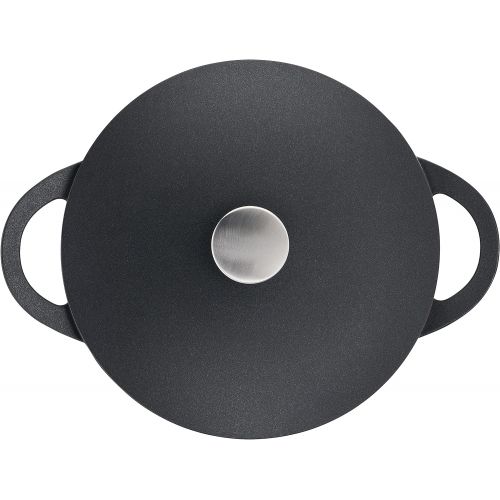 테팔 Tefal Cooking Pot, Cast Aluminium, Black, 28 cm