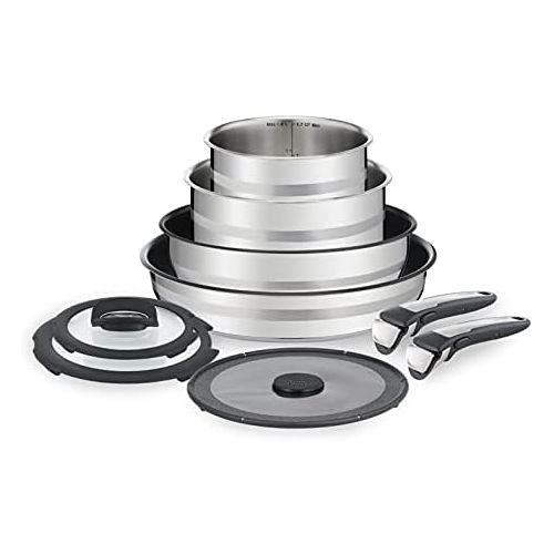 테팔 Tefal , Ingenio, Jamie Oliver, Stainless Steel, Cookware Set, Pans