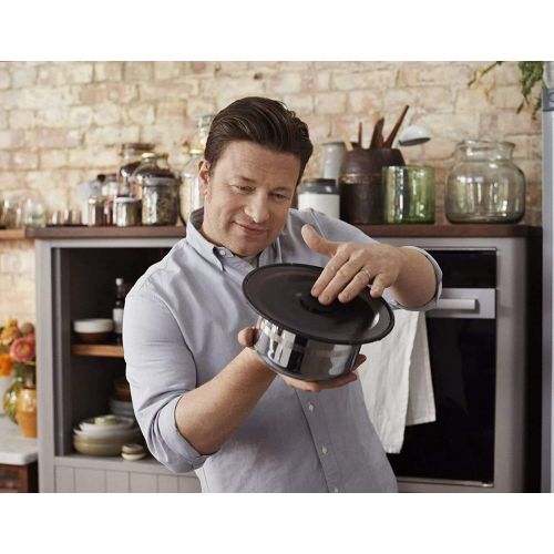 테팔 Tefal , Ingenio, Jamie Oliver, Stainless Steel, Cookware Set, Pans