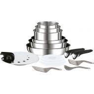 Tefal L94096Ingenio Preference Stainless Steel Non-Stick Pan/Pot Starter Set, 15Pieces