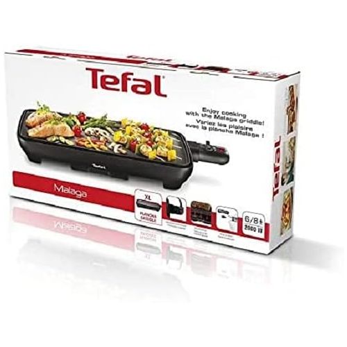 테팔 [아마존베스트]Tefal CB501812 barbecue - barbecues & grills (Tabletop, Black, Rectangular, Aluminium, Enamel)