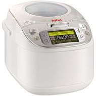 [아마존베스트]Tefal RK8121 45 in 1 Multicooker 750 W / 5 L Capacity / 45 Cooking Functions / Warming Function / LC Display / Includes Recipe Book (May not be in English) / White