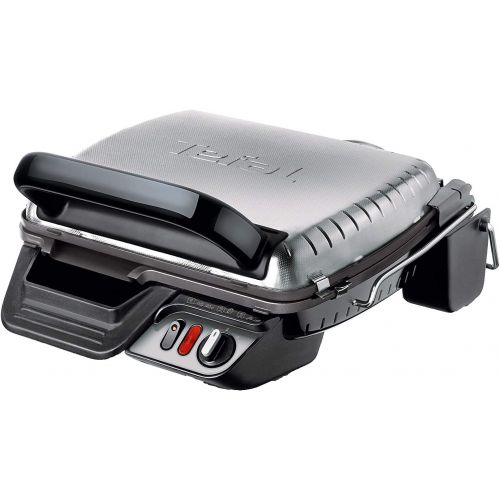 테팔 Tefal Promopack Contact Grill with Removable Non Stick Sealed Die Cast Aluminium Plates, Hinged, Dishwasher Safe