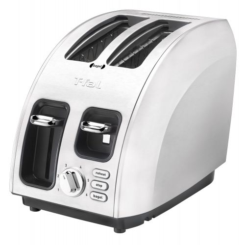 테팔 T-fal Avante Icon 2-Slice Toaster (Brushed Stainless Steel body)