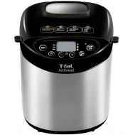 T-fal ActiBread Bread Maker, Bread Machine with LCD Display, Good for Gluten Free Bread, 2 Pound, Silver