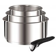 Tefal Ingenio Range 3 L9259502 Saucepan Set of 3 Stainless Steel with 1 Handle