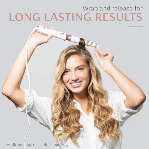  T3 - Tousled Waves Tapered Styling Iron Barrel for T3 Convertible Collection | 0.75” - 1.25” Tapered Styling Wand Barrel for Relaxed, Tousled Hair | Fits T3 Convertible Base | Adju