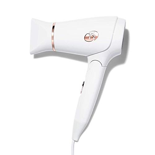  T3 - Featherweight Compact Folding Hair Dryer | Lightweight & Portable Dual Voltage Travel Hair Dryer | T3 SoftAire Technology for Fast, Healthy, and Frizz-Free Blow Drying | Inclu