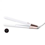 T3 - SinglePass Luxe 1 Inch Professional Straightening & Styling Iron | Digital Tourmaline + Ceramic Flat Iron with Adjustable Heat Settings for Straight Smooth Hair, Waves and Cur